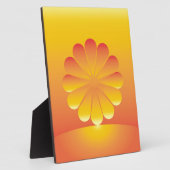 日が昇る フォトプラーク (側面)