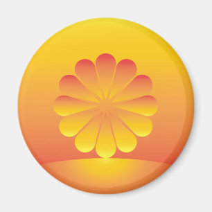 日が昇る マグネット