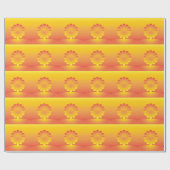 日が昇る ラッピングペーパー (フラット)