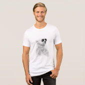 日が暮れるな トライブレンドTシャツ (正面全面)