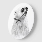 日が暮れるな ラージ壁時計 (傾斜)