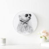 日が暮れるな ラージ壁時計 (ホーム)