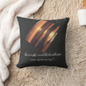 日が沈み、悲しみに満ちた男は遠い遠くに クッション (ブランケット)