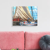 日が消えた キャンバスプリント (インサイチュ (リビング))