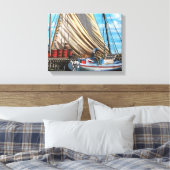 日が消えた キャンバスプリント (インサイチュ (寝室))