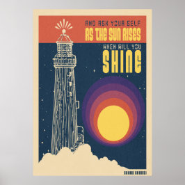 日が頼昇るにつれて自分が ポスター