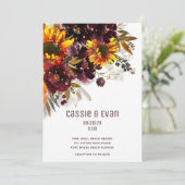 日きらめく酒ひまモダンわ結婚け 案内状 (スタンド正面)