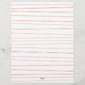 日すてき休日の文房具 レターヘッド (裏面)