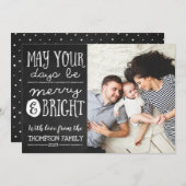 日と明るいメリーフォトカード シーズンカード (正面/裏面)