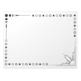 日と気分 ノートパッド