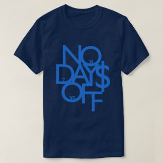日なしShirt Blue Tシャツ