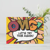 日にちを変更しました 新計画 現代の楽しみ 招待状 (スタンド正面)