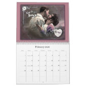 日によってはカレンダーが夢を見ます カレンダー (2月 2026)