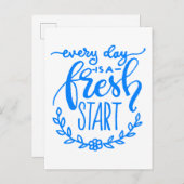 日に日に入って目新しい ポストカード (正面/裏面)