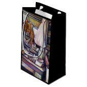 日に焼けたシンガポール スモールペーパーバッグ (裏面アングル)