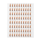 日に焼けた人魚 ラップアラウンド宛名ラベル (シート)