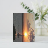 日に焼けた帆 ポストカード (スタンド正面)