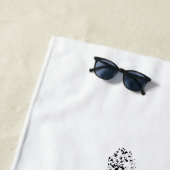 日に焼けた笑い声 ビーチタオル (インサイチュ)