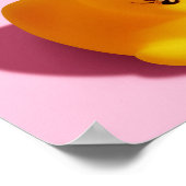 日に照らされたゴム製のアヒルミニマル壁紙 ポスター (角)