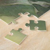 日に照らされたジャングルの中にいるヒョウ ジグソーパズル (側面)