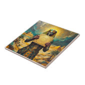 日に照らされたファラオの宝石瓦 タイル (側面)