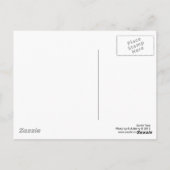 日に照らされた木 ポストカード (裏面)