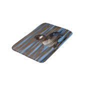 日に照らされた海の上の甘いバッファヘッドアヒル バスマット (アングル)