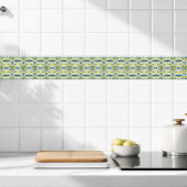 日に照らされた花壇 タイル