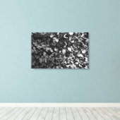 日に照らされた葉 キャンバスプリント (インサイチュ (ウッドフロア))