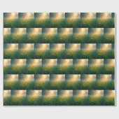 日に照らされた野草地 ラッピングペーパー (フラット)