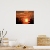 日のお別れプリント ポスター (キッチン)