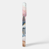 日のお洒落入り海の波とビーチシーン Case-Mate iPhoneケース (裏面 / 右)