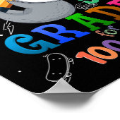 日のつるSlothの5年生のスタッド ポスター (角)