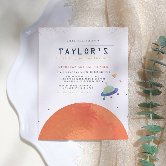 日のまわりによけ |予算宇宙ボーイ誕生日