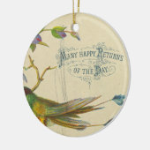 日のオーナメントの多くのリターン セラミックオーナメント (左)