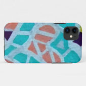 日のカラフルなハート… Case-Mate iPhoneケース (裏面(横))