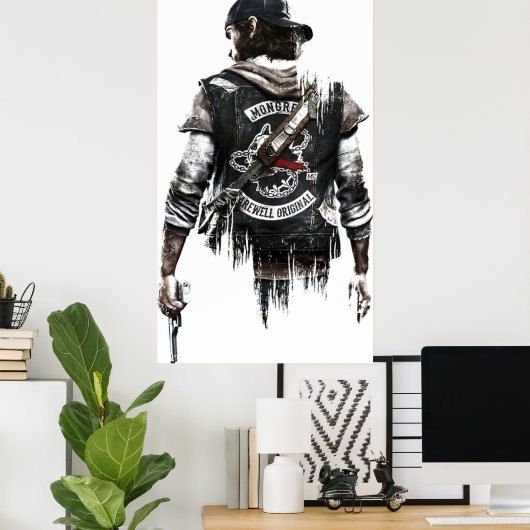 日のゲーム終了 ポスター (ホームオフィス)