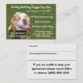 日のスパおよびアポイントメントカード 予約カード (正面/裏面)