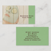 日のスパの名刺 名刺 (正面/裏面)