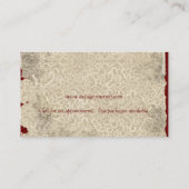 日のスパの名刺 名刺 (裏面)