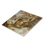 日のスポーツ1826年(キャンバスの油) タイル (側面)