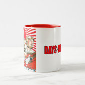 日のダークネスコーヒーマグ ツートーンマグカップ (中央)