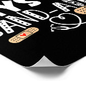 日のバンドエイズ – 学校ナース100日のスクー ポスター (角)