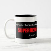 日のマグによる医者の助手 ツートーンマグカップ (左)