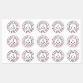 日のロパーソナライズされたゴの丸ラベルのキャッチ ラベル (シート)