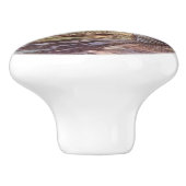 日のヴィンテージの人魚の捕獲物 セラミックノブ (側面)