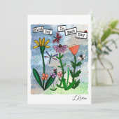 日の中で喜びを見つける |アートカード (スタンド正面)