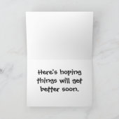 「日の中にはベッドに泊まるべきだ」 カード (内部)