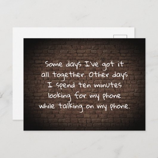 日の中には一緒得に冗談はがき ポストカード (正面/裏面)