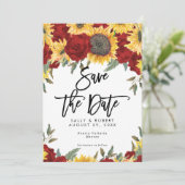 日の丸い赤いバラの結婚式は、デートカードを除く サンキューカード (スタンド正面)